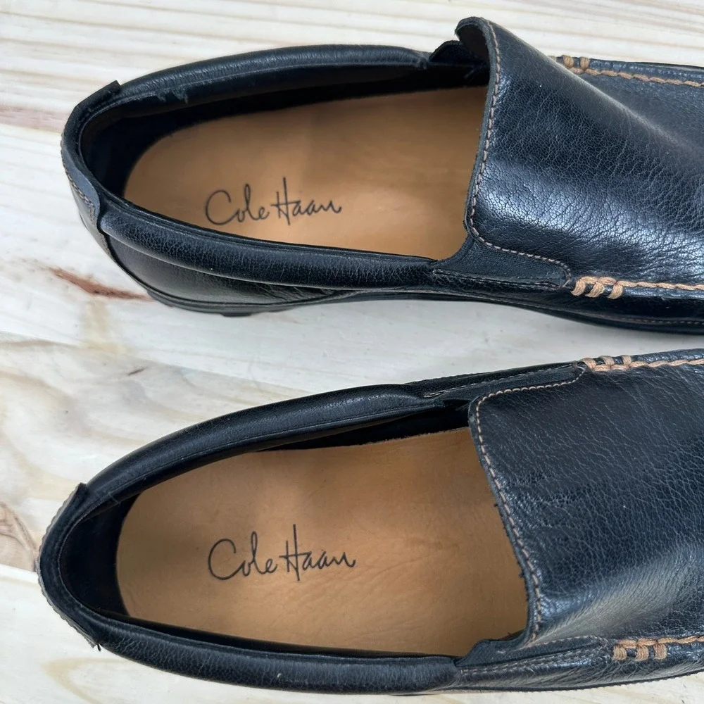 Cole Haan Mens 10 Tucker Venetian Loafers Shoes Casual Comfort Driving Moc